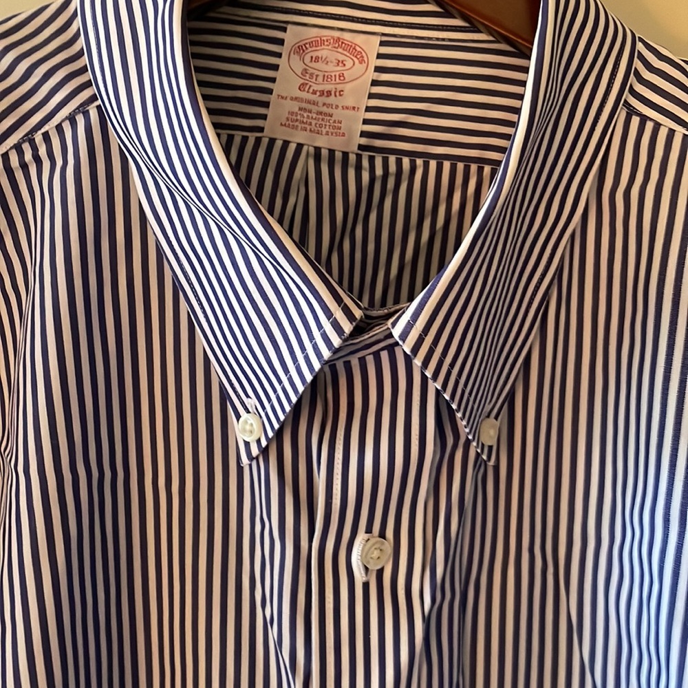 Brooks Brothers 18.5 x35
